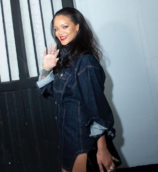 Rihanna glows in her first Fenty collections in Paris