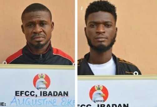 EFCC arraigns 2 Suspects for defrauding a UI lecturer