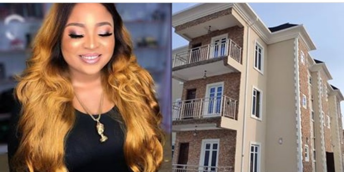 Bimbo Afolayan shows off her multi-million naira mini estate