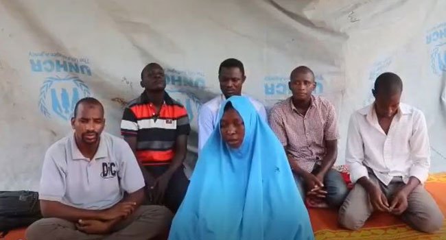 Presidency reacts to video on abducted humanitarian aid workers