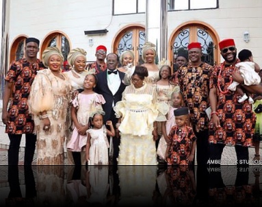 Ebuka Uchendu celebrates his parents on their Golden Jubilee