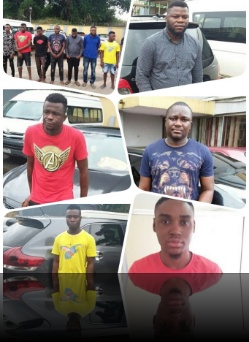Nine suspected Yahoo Boys land in EFCC net in Edo State