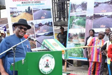 Gov Wike commissions first set of Rumuepirikom internal roads