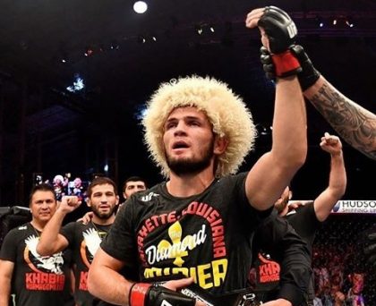 Khabib Nurmagomedov beats Dustin Poirier to remain unbeaten