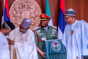 President Buhari Inaugurates 2020 Armed Forces Emblem