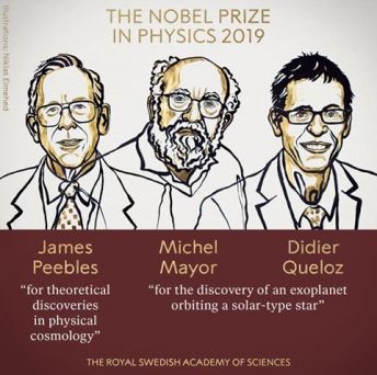 Three Scientists Win 2019 Nobel Prize In Physics