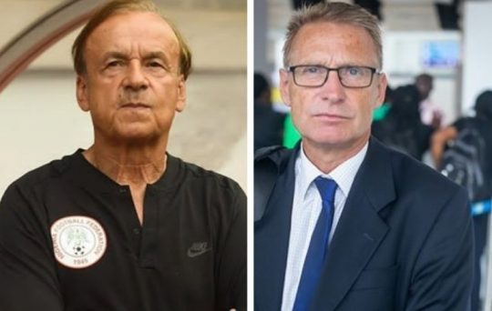NFF Denies owing Rohr 3 Months Salary, says Dennerby resigned