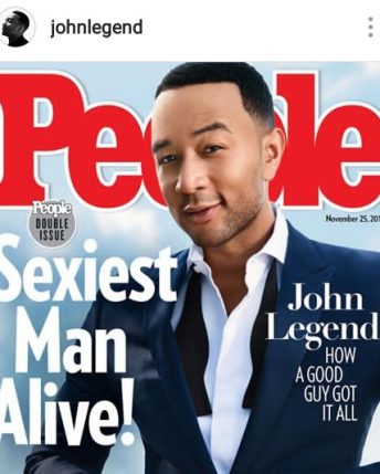 People Magazine Names John Legend 2019 Sexiest Man Alive
