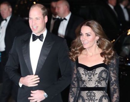 Royal Variety: Prince William And Kate Looking All Stylish For The Show