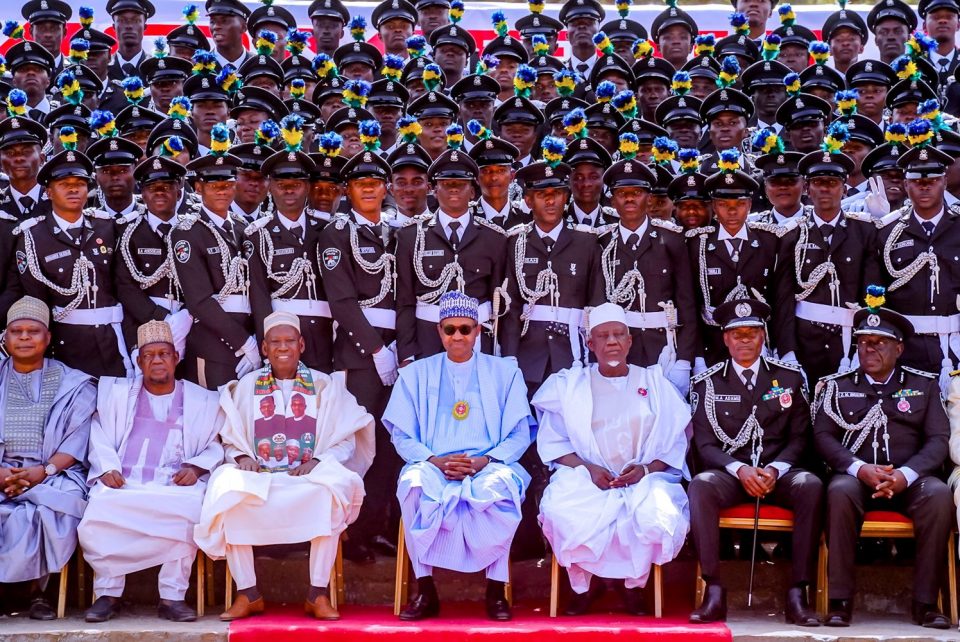 Police Academy Wudil: Buhari Commissions 628 Officers In Kano