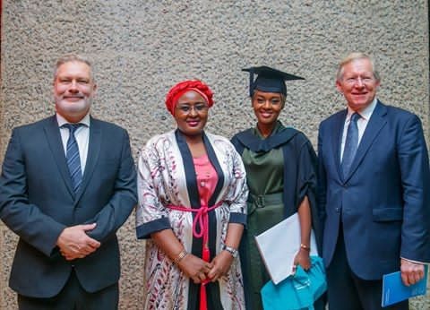 Buhari's Youngest Daughter Aisha Hanan Bags A First Class Degree