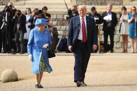 Trump To Visit Queen Elizabeth At The Buckingham Palace