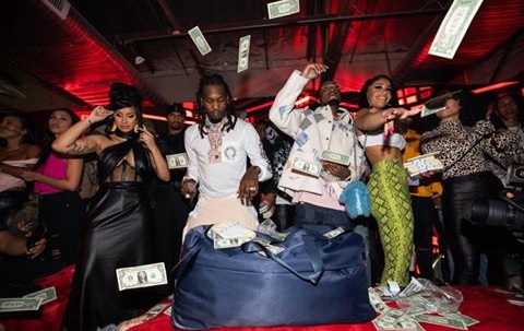 Cardi B Gets Her Husband Offset Some Strippers For His Birthday