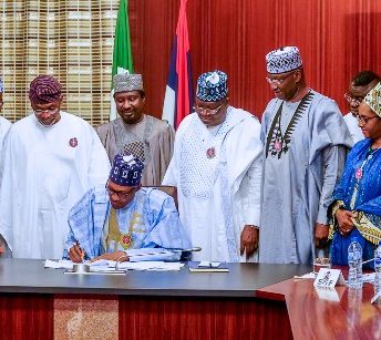 Breaking: Buhari Signs N10.59trn 2020 Budget Into Law
