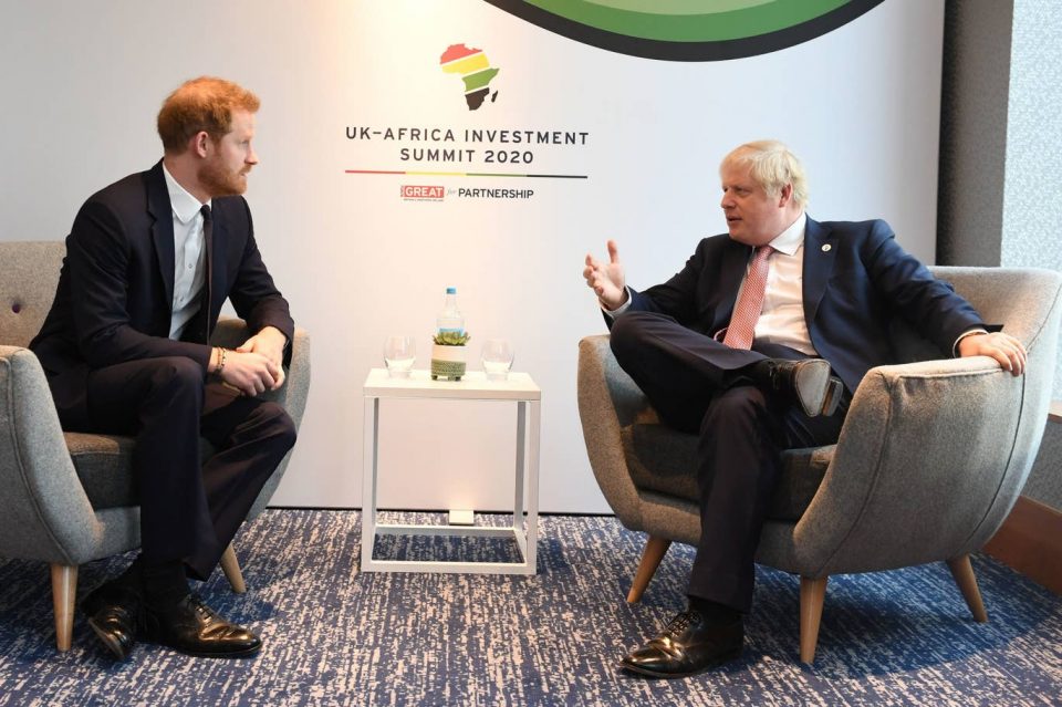 Prince Harry Meets African Leaders In London