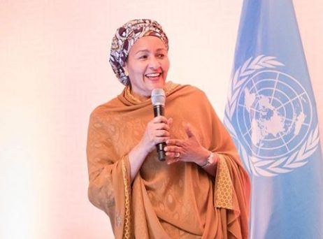 Global Citizenship Award: Aisha Buhari Congratulates Amina Mohammed
