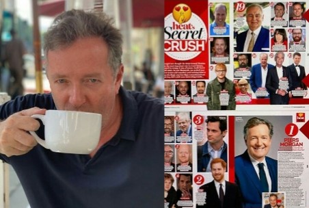 Piers Morgan Reacts To Winning NME's Villain Of The Year Award 