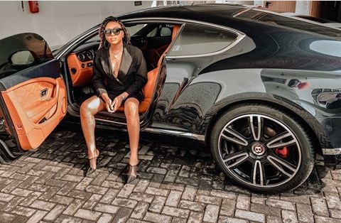 Stephanie Coker Gets A Bentley As Valentine Present