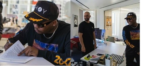Olamide Adedeji Signs A Joint Venture Deal With Empire Record