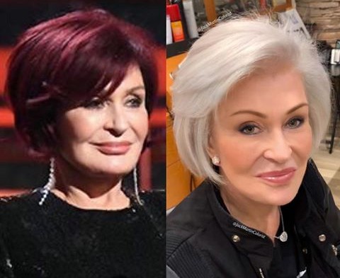 Sharon Osbourne Finally Ditches Her Trademark Red Hair For White