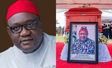 The Body Of Senator Ben Uwajumogu Laid To Rest In Imo