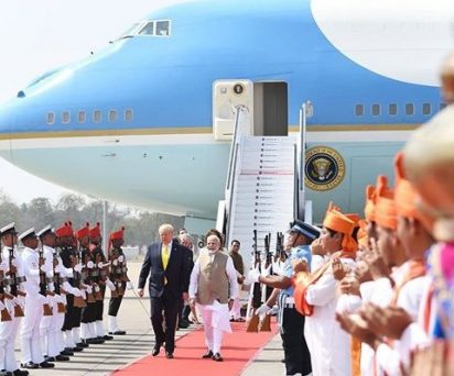 Namaste Trump: Indians Trooped Out To Welcome Trump
