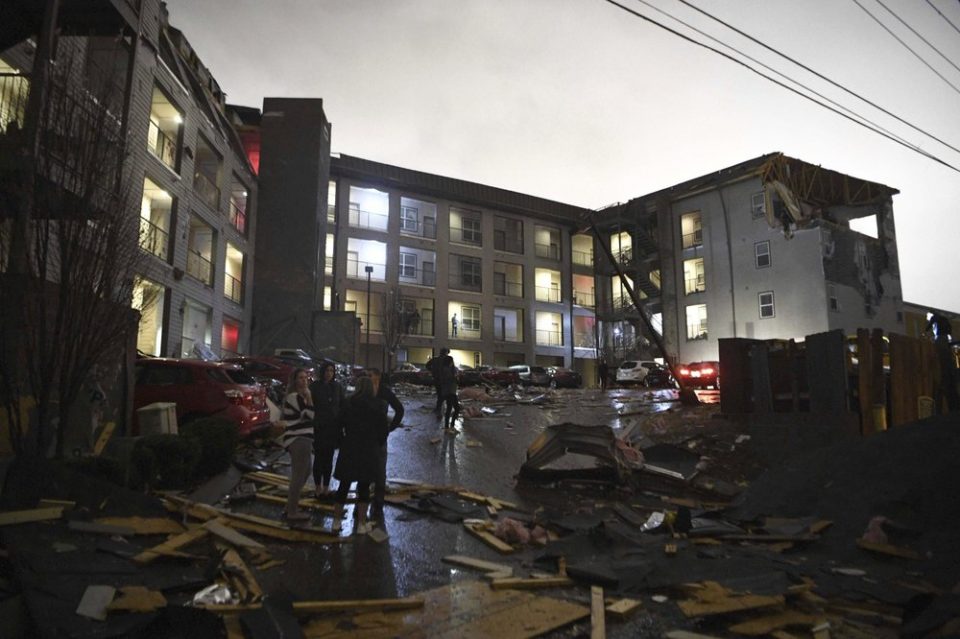 Tornado: 7 People Reportedly Killed, Buildings Destroyed In Nashville