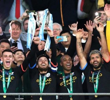 Man City Win Carabao Cup Final After Beating Aston Villa 2-1