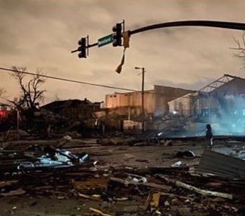 President Trump Visits Tornado Ravaged Tennessee