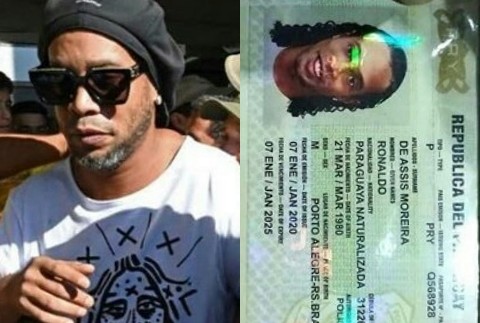 Ronaldinho Arrested In Paraguay For Allegedly Using Fake Passport 
