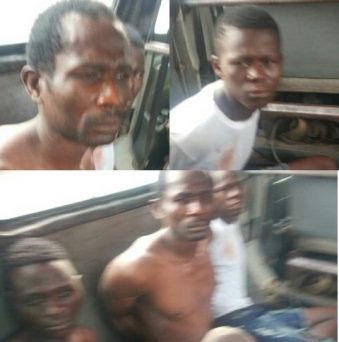 Police Arrest Suspected Gang Of Bag And Phone Snatchers In Alaba