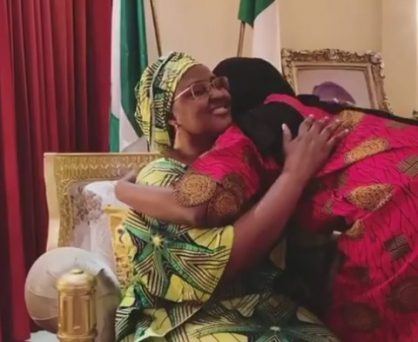Buhari's Daughter Reunites With Family After 14-Days In Isolation