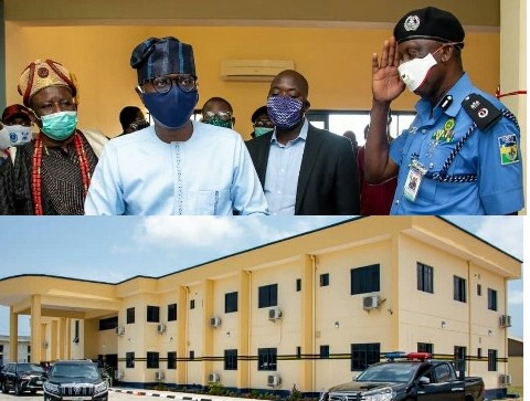 Gov Sanwo-Olu Commissions New Lagos Area J Police Command