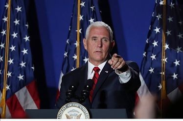 Former Vice President Mike Pence Speaks On Trump And 2024