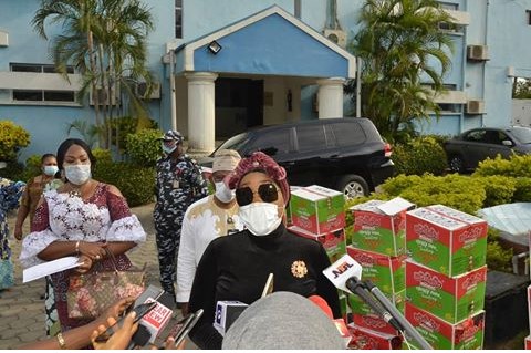 NAPTIP Donates COVID-19 Palliative Items To Stakeholders