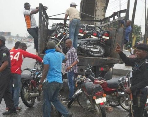 Okoda Riders Protest Killing Of Colleague In Lagos