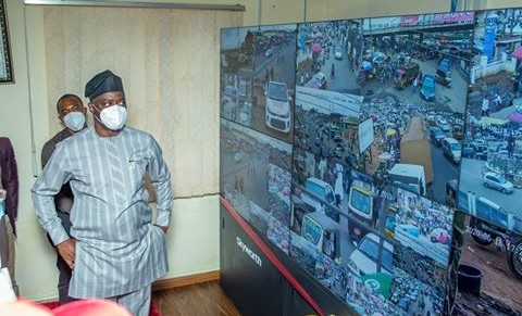 Makinde Recommission Security Control Room, City Watch Facilities