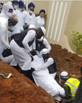 The Remains Of Senator Ajimobi Laid To Rest In Ibadan