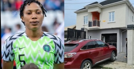 Super Falcons Captain, Onome Ebi Unveils Her New Home