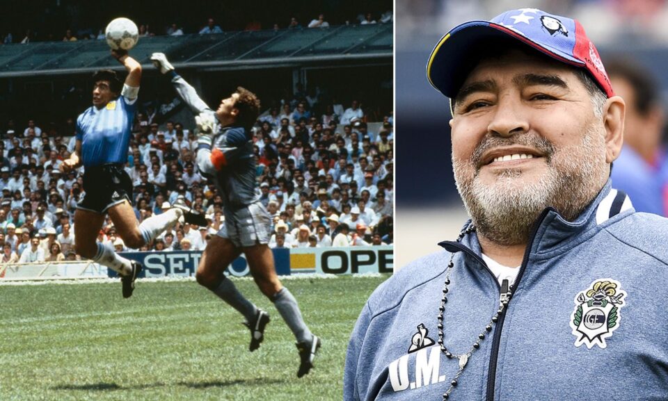 Maradona's Hand Of God World Cup Ball To Be Auctioned