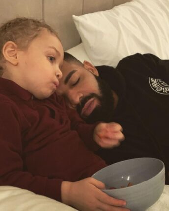 Drake Shares Lovely Thanksgiving Photo With Son, Adonis Graham