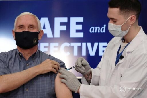 Mike Pence And Family Receive Their COVID Vaccine On Live TV 