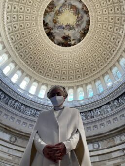 Lady Gaga Prays For A Peaceful Inauguration Ceremony