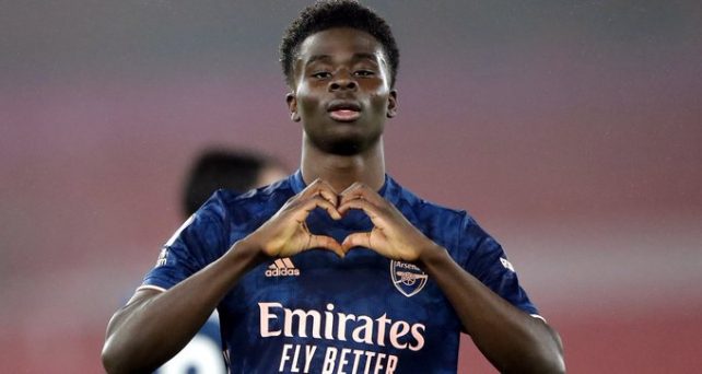 Bukayo Saka Shines As Arsenal Beat Southampton 1-3