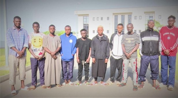 EFCC Arrests 10 Suspected Yahoo-Yahoo Students In Abuja