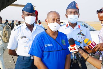 NAF Distributes More Liquid Oxygen To COVID-19 Isolation Centres