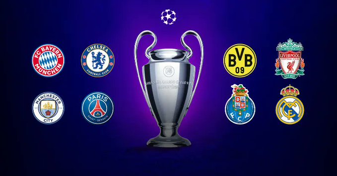 UCL Quarter-Final Draw: Porto Vs Chelsea, Bayern Vs PSG