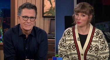 Stephen Colbert Probes Taylor Swift On 'Hey Stephen'