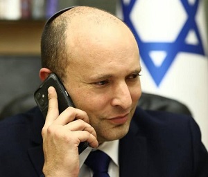 Prime Minister Naftali Bennett Speaks With US President Joe Biden