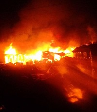 Karmo Market Abuja Reportedly Razed Fire